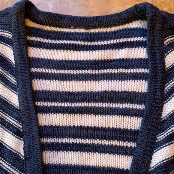 Boho gypsy festival vintage denim/white fringe hem - Picture 6 of 8